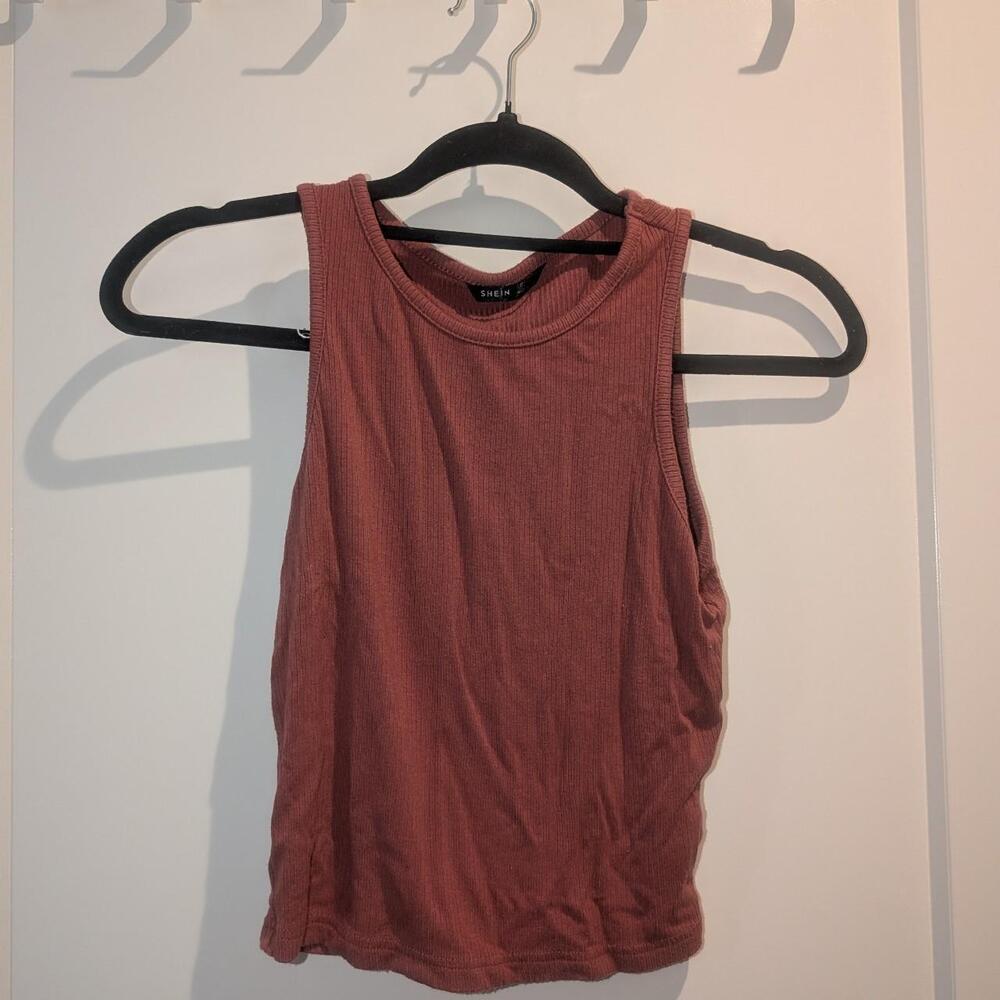 SHEIN red tank top Size S #summer